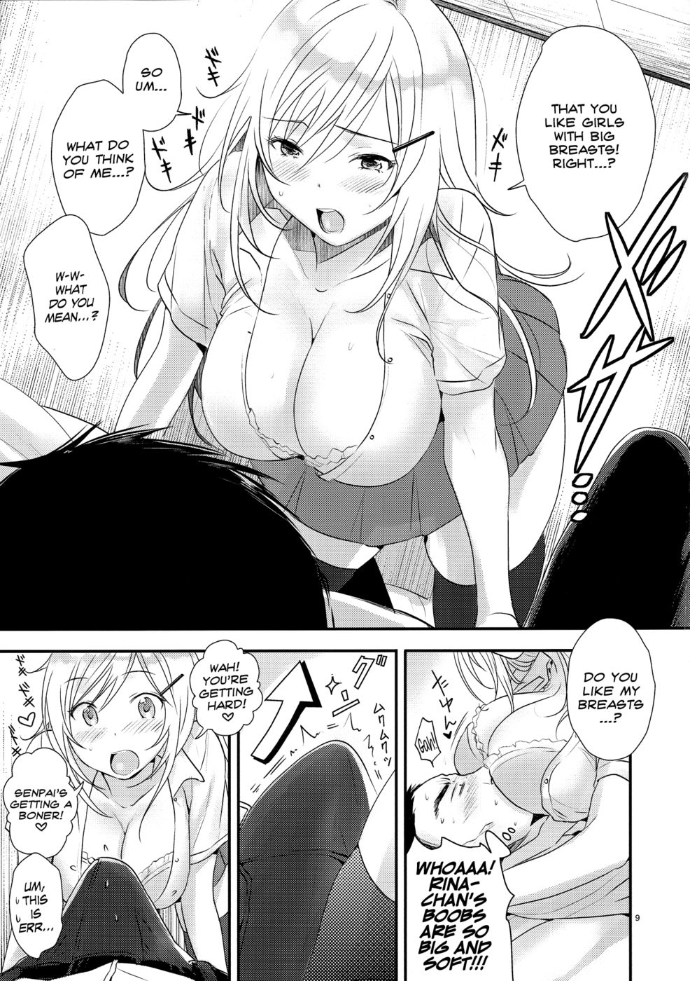 Hentai Manga Comic-I love you, Senpai-Read-8